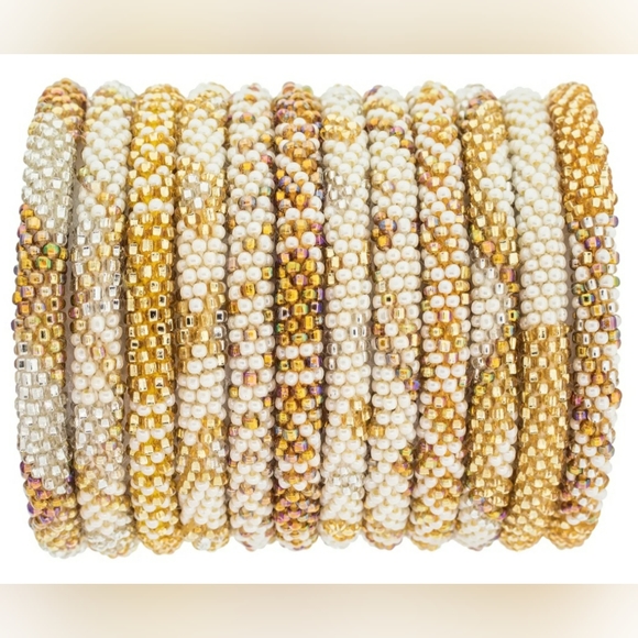 CAIRO -Original Roll-On® Bracelets, 7" round, made in Nepal #2 (3 pieces) - Picture 2 of 7